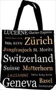 Cover-Bild zu 24642; Tasche Shopper Switzerland schwarz/gold Escudo de Oro