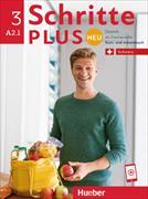 Cover-Bild zu Niebisch, Daniela: Schritte plus Neu 3 A2.1. Ausgabe Schweiz. Kurs und Arbeitsbuch