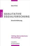 Cover-Bild zu Flick, Uwe: Qualitative Sozialforschung