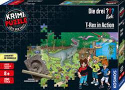 Cover-Bild zu Krimi Puzzle: Die drei ??? Kids 200 Teile - T-Rex in Action
