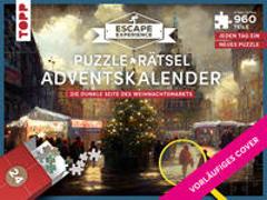 Cover-Bild zu Pieper, Hans: Puzzle-Rätsel-Adventskalender: Der geheimnisvolle Weihnachtsmarkt - 24 Puzzles mit insgesamt 960 Teilen
