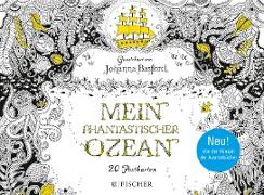 Cover-Bild zu Basford, Johanna: Phantastischer Ozean - Postkartenbuch