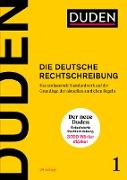 Cover-Bild zu Duden - Die deutsche Rechtschreibung