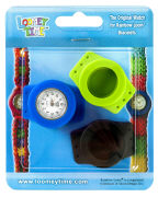 Cover-Bild zu Rainbow Loom Limited Edition. Loomey Time? Armbanduhren-Set. grün-blau-schwarz