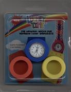 Cover-Bild zu Rainbow Loom Limited Edition. Loomey Time? Armbanduhren-Set. rot-gelb-blau