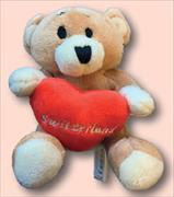 Cover-Bild zu 24638; Teddybär Switzerland mit Herz Escudo de Oro