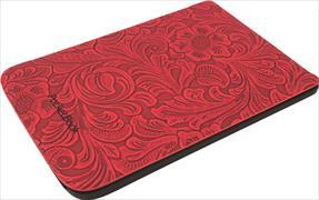 Cover-Bild zu Cover Pocketbook Touch Lux 4+5/Touch HD 3+Color Comfort Blumen rot