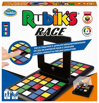 Bild von ThinkFun - 76399 - Rubik's Race - Die Herausforderung für Fans des original Rubik's Cubes, temporeiches Spiel für 2 Spieler, Denkspiel für Erwachsene und Kinder ab 7 Jahren