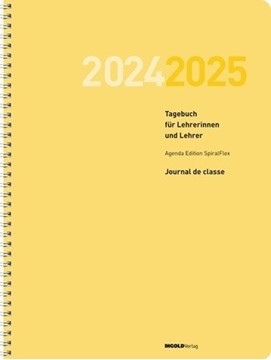 Bild von Lehrerinnen und Lehrertagebuch Ingold 2024/2025 Spiralbindung
