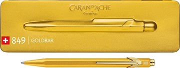 Bild von Caran D'Ache Kugelschreiber 849 GoldBar gold, mit Metalletui